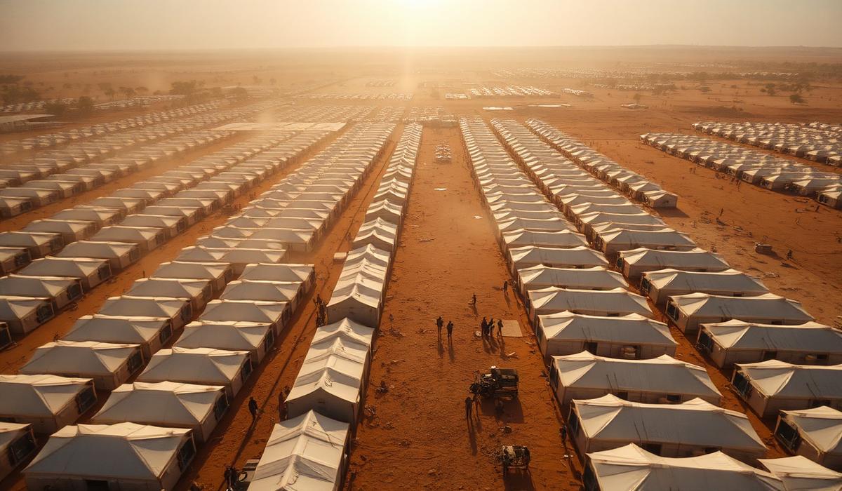 Sudan refugee camp